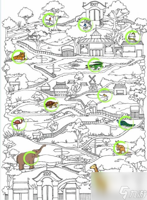 《文字來找茬》動物園里找出12種動物過關攻略分享