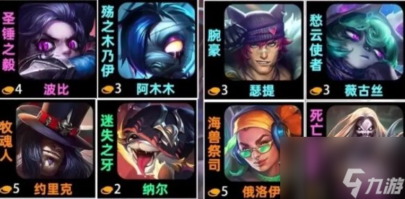 金铲铲之战s10阵容大全
