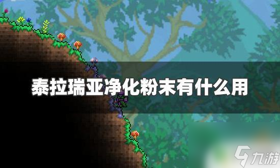 泰拉瑞亚净化粉末怎样 泰拉瑞亚净化粉末怎么用