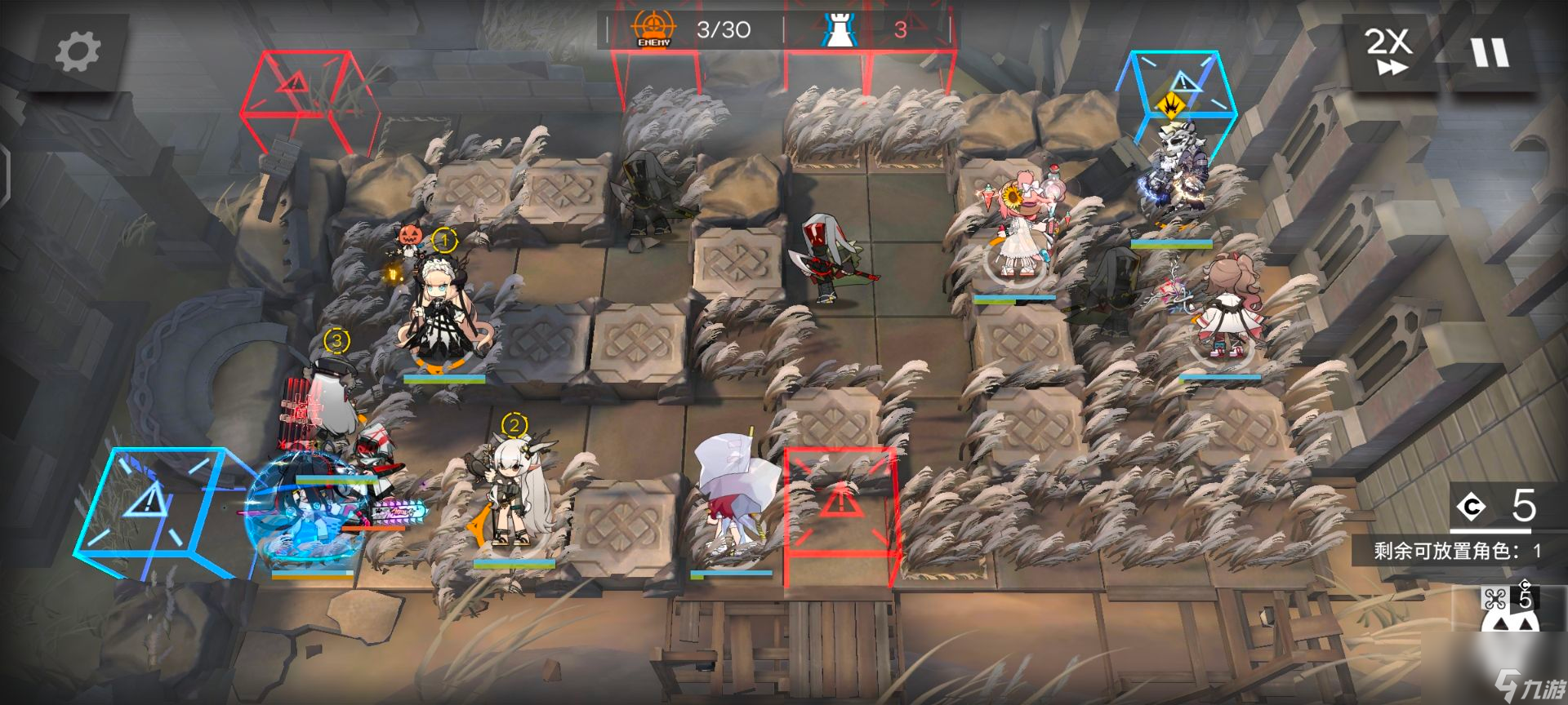 明日方舟灰烬泽地炎客皮肤摆完挂机