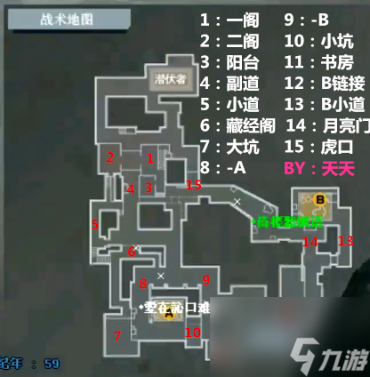 cf地图报点术语介绍（穿越火线报点位置名称）「已分享」