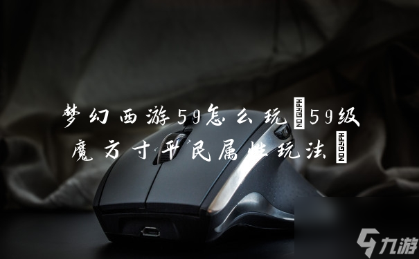 梦幻西游59怎么玩(59级魔方寸平民属性玩法)