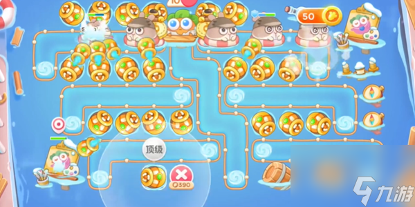 保卫萝卜4暖暖汤泉第9关怎么过-暖暖汤泉第9关通关攻略