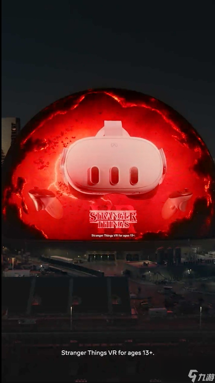 《怪奇物语VR》炸裂广告：夺心魔入侵Sphere球体馆