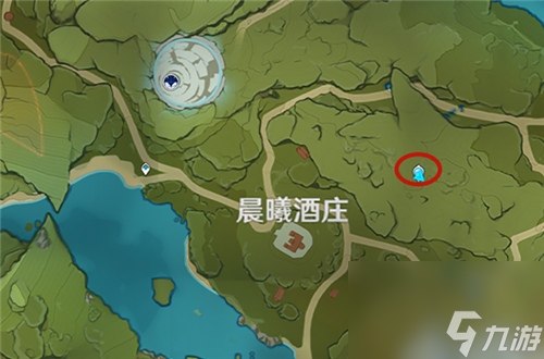 晨曦酒庄碧水原神像位置一览 原神七天神像在哪