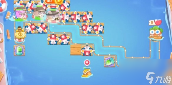 保卫萝卜4暖暖汤泉第11关攻略