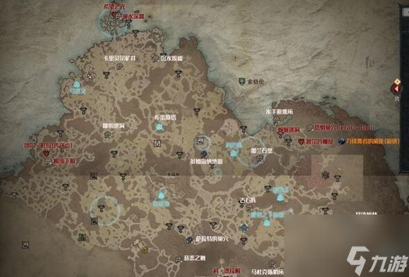 暗黑破坏神42-5章地图位置有哪些