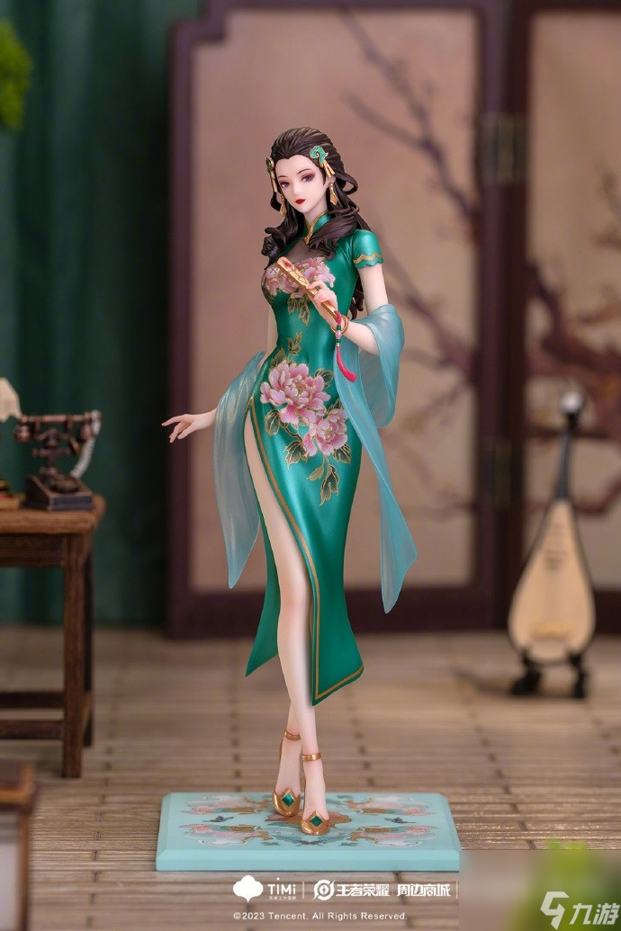 《王者荣耀》“四大美女”旗袍手办开售 3D打印超逼真