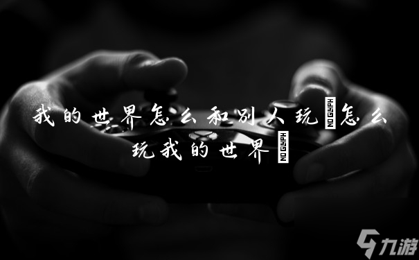 我的世界怎么和别人玩(怎么玩我的世界)