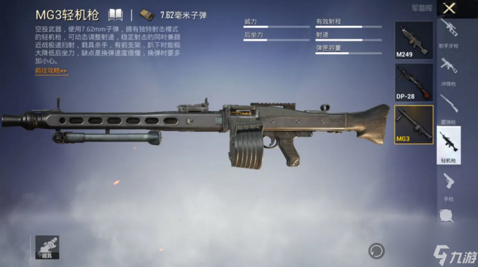 和平精英新枪械，MG3和M249谁才是扫车神器？热狗：还是大