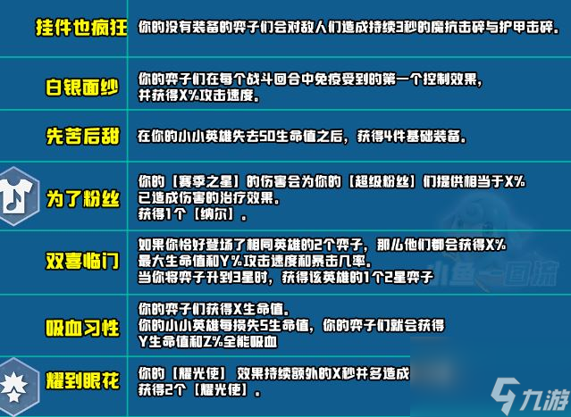 云顶之弈s10赛季新增符文一览s10赛季新增符文及效果介绍