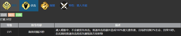 白荆回廊艾摩诃技能强度介绍