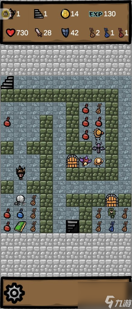 <a id='link_pop' class='keyword-tag' href='https://www.9game.cn/mota1/'>魔塔</a>66层怎么过（魔塔66层通关图解）