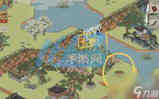 江南百景图华亭重彩钥匙宝箱位置介绍