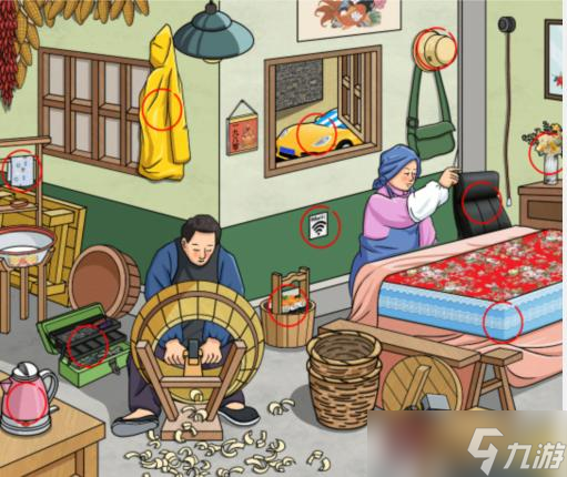《文字玩出花》怀旧办嫁妆找到十二处不合理通关攻略