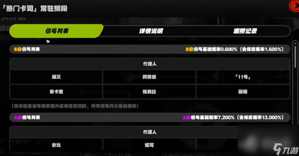 《绝区零》保底机制介绍