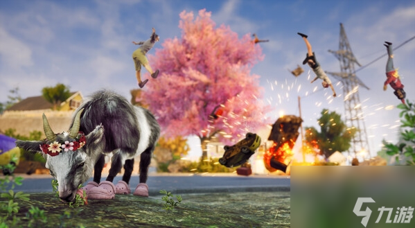 《模拟山羊3》Steam版整活预告 2024年年初发售