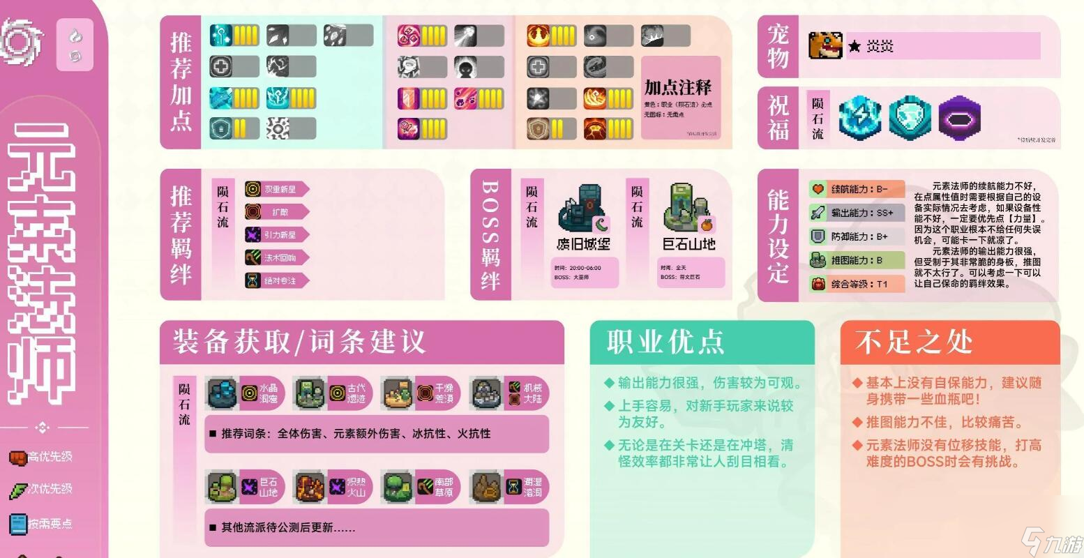 元?dú)怛T士前傳元素法師工作玩法詳解
