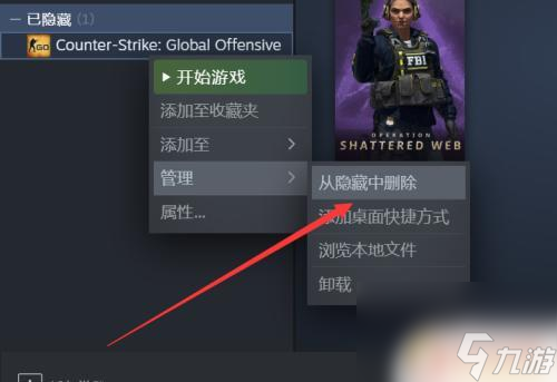 steam deck怎么看隱藏游戲 Steam如何顯示隱藏的游戲設(shè)置