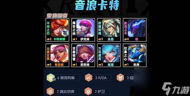 云顶之弈s10音浪卡特怎么玩