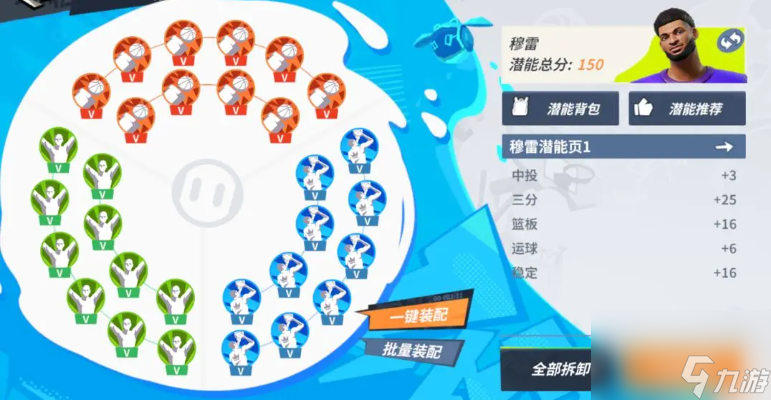 全明星街球派对手游穆雷潜能怎么选-穆雷潜能选择攻略