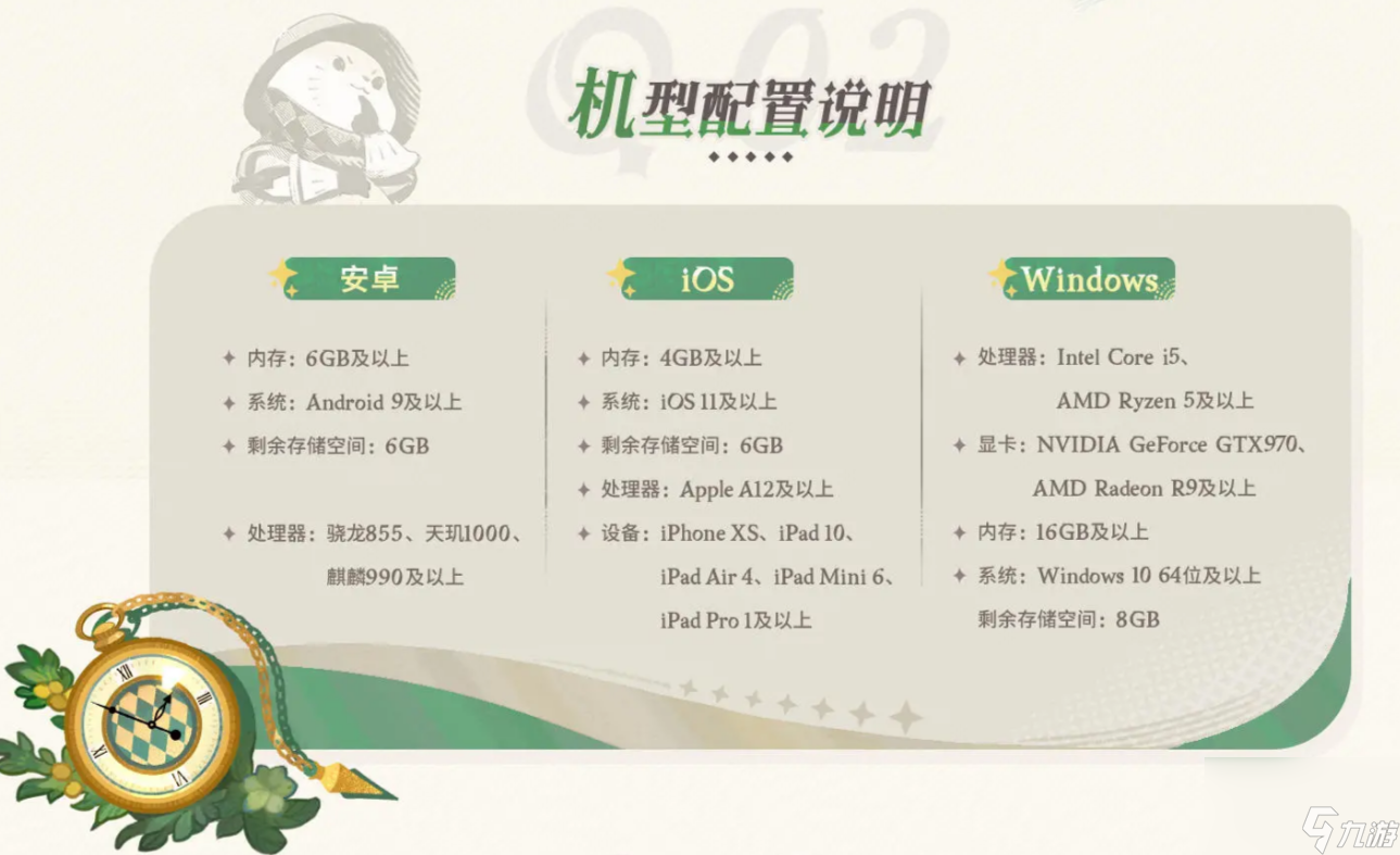 剑与远征启程配置要求