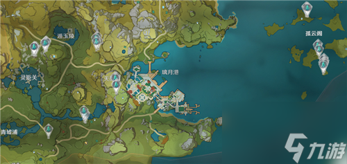 原神水晶块哪里多分布位置