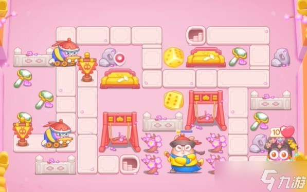 《保卫萝卜4》秋妃传第113关满星通关攻略
