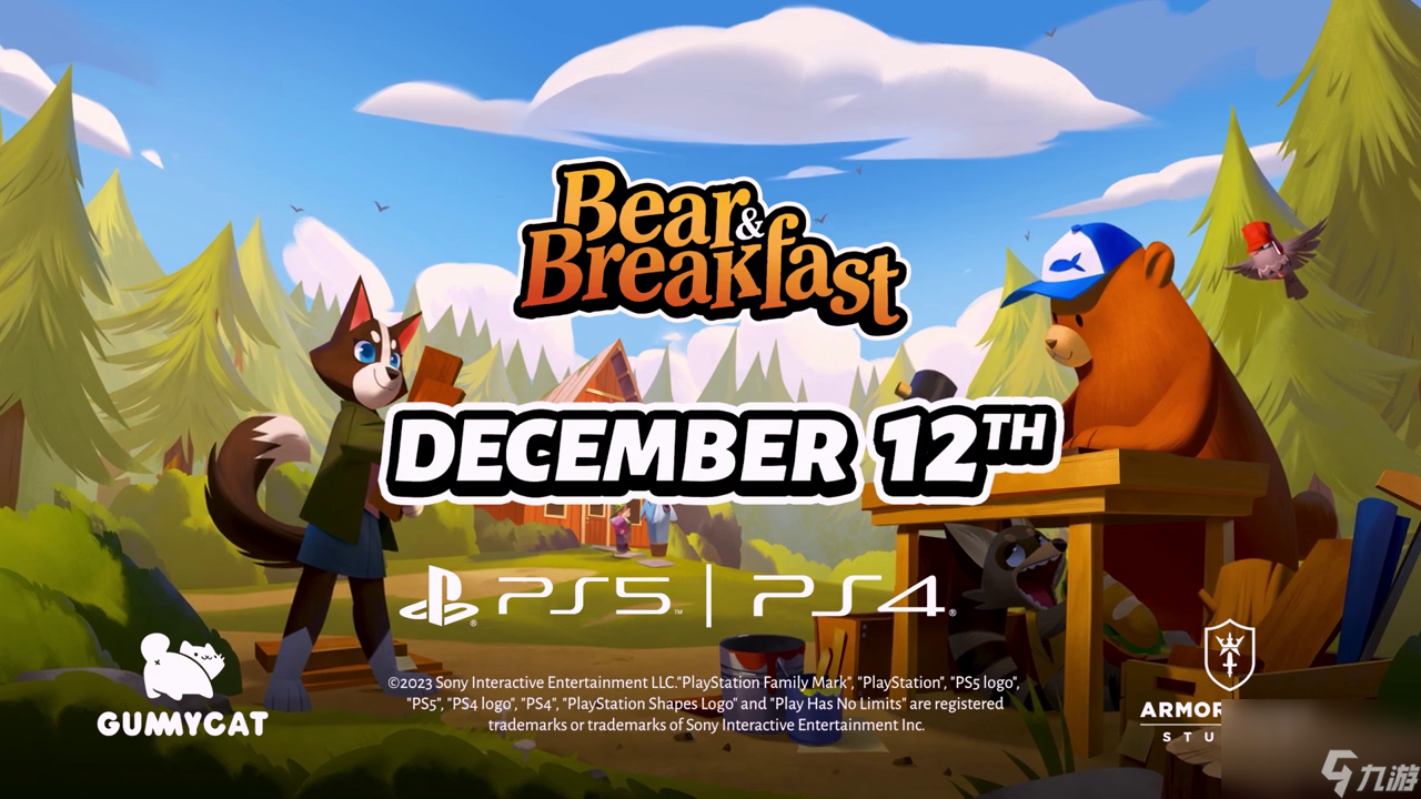 《熊与早餐》将于12月12日推出PS主机版