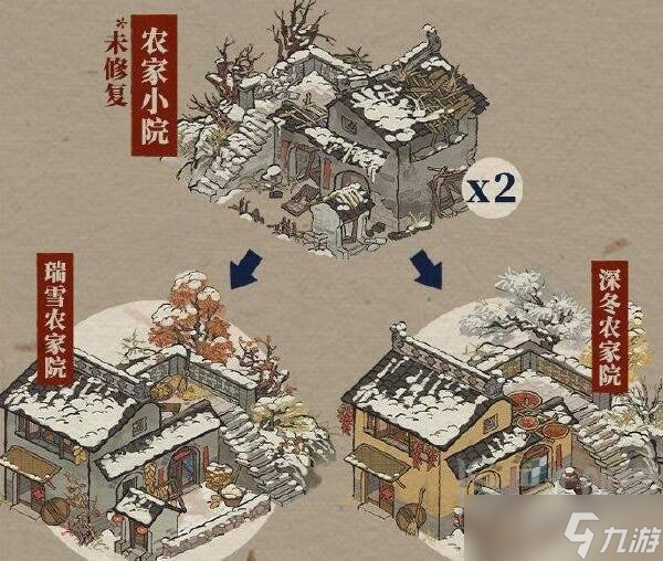 江南百景图农家小院如何修复 农家小院修复方法一览