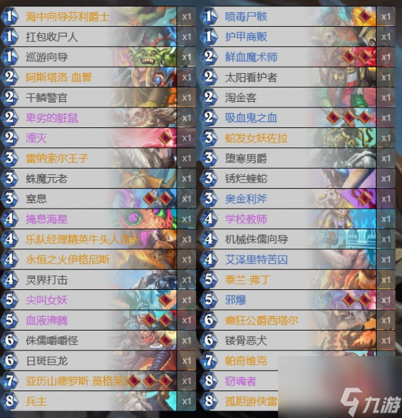 《炉石传说》荒芜之地宇宙血DK卡组推荐