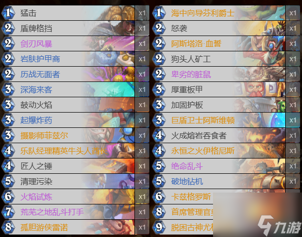 炉石传说决战荒芜之地奥丁战卡组