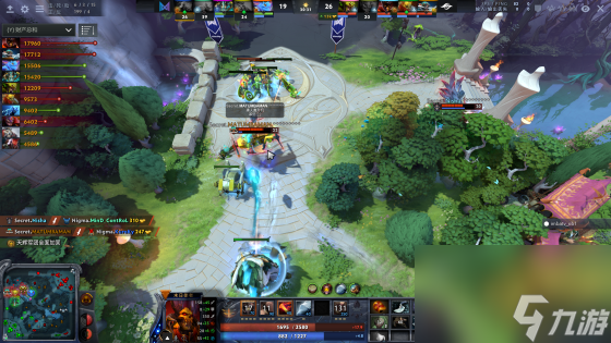 DOTA2-DPC欧洲区：Secret开局翻车被奇迹哥沙王打穿