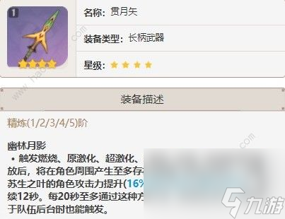 原神须弥锻造武器适合哪些角色