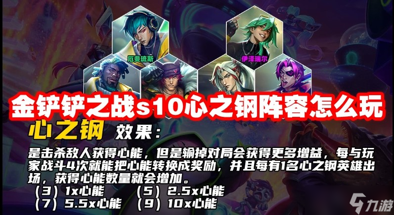 金铲铲之战s10心之钢阵容怎么玩