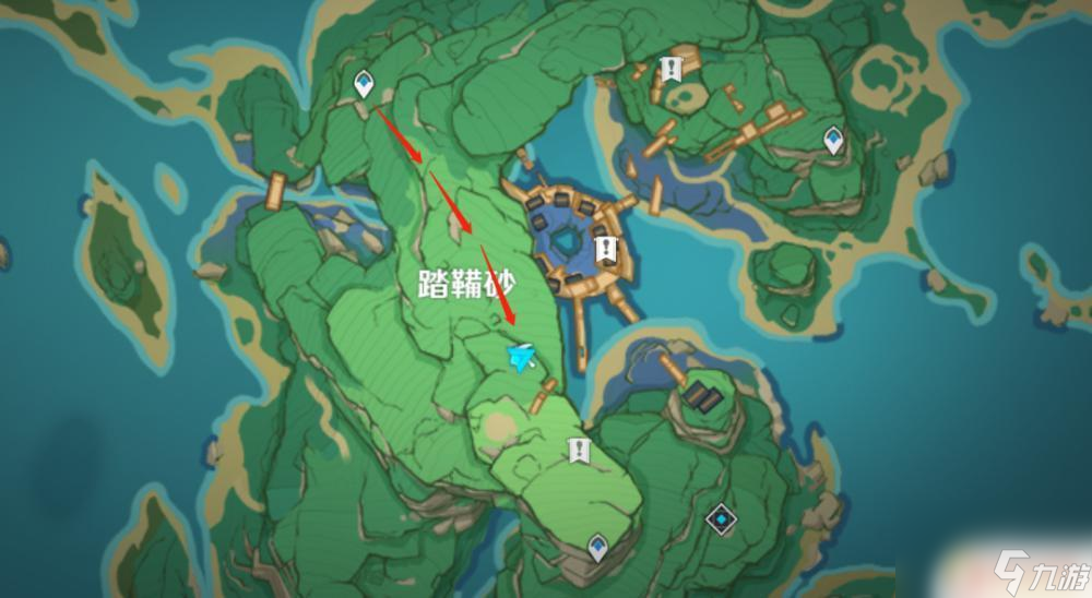 原神在稻田的矿洞怎么搜索 《原神》踏鞴砂三把钥匙及矿洞位置