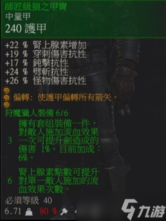 《<a id='link_pop' class='keyword-tag' href='https://www.9game.cn/wushi3/'>巫师3</a>次世代版》流血狼天赋怎么加点 流血狼天赋加点推荐