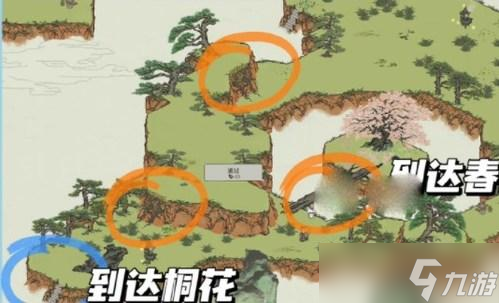 江南百景图孤崖拈春樱怎么解谜 江南百景图任务玩法攻略