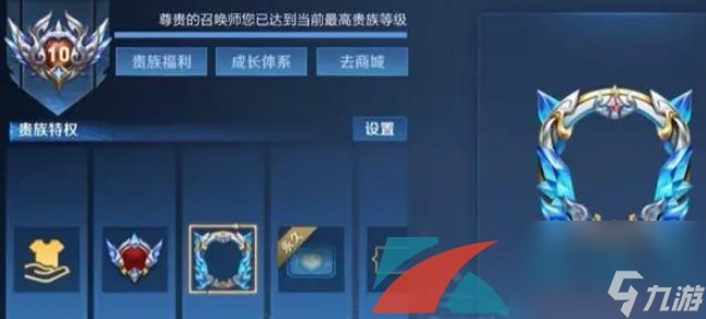 王者荣耀无双贵族福利特权一览
