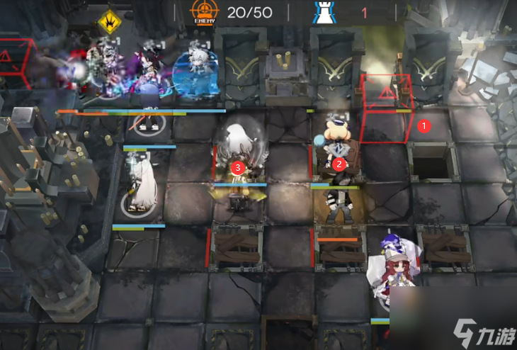 明日方舟空想花庭HE-EX-8突袭怎么打出来 空想花庭HE-EX-8主接纳罪人突袭模式图文详细通关攻略