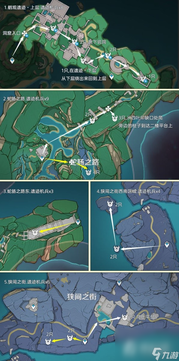 《原神》遗迹机兵位置介绍