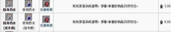 《我的世界》隐身药水对怪物视野影响说明