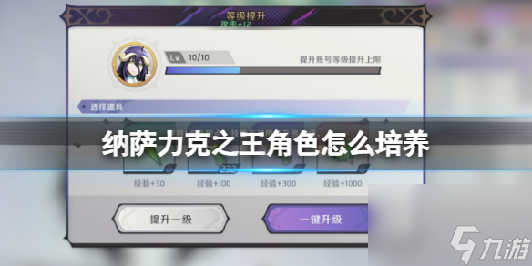 纳萨力克之王角色怎么培养