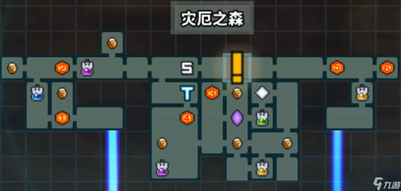 TEVI灾厄之森全隐藏道具收集攻略