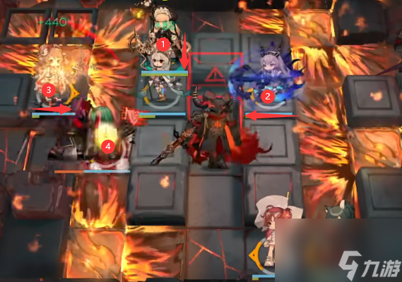 明日方舟纷争演绎A-3怎么打出来 纷争演绎A-3最后的炎魔摆完挂机攻略