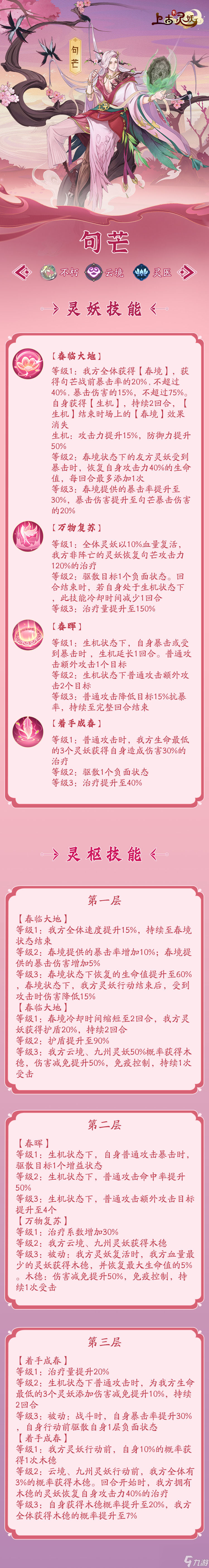 《上古有灵妖》山海天机镜 句芒