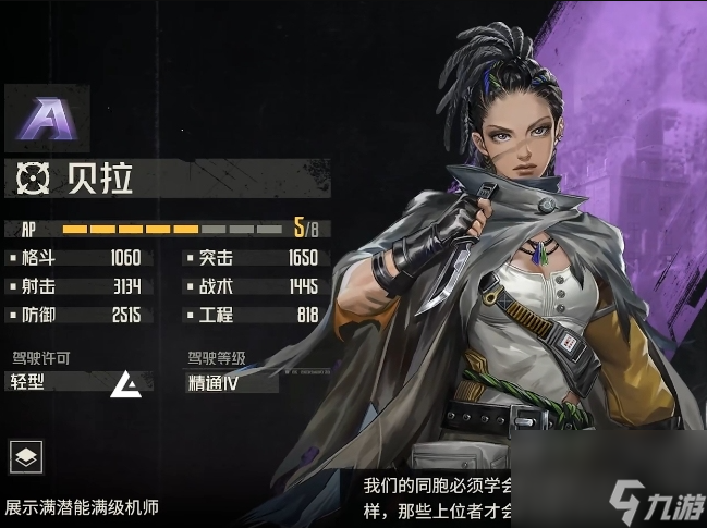 钢岚机师贝拉怎么样,钢岚贝拉角色强度一览