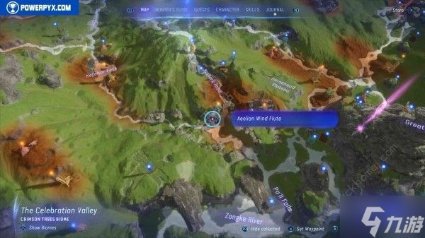 阿凡达潘多拉边境艾奥利安风笛位置大全 所有艾奥利安风笛收集总汇