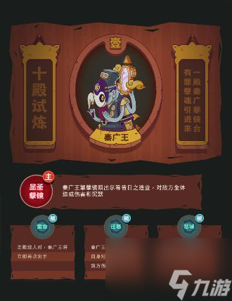 咸鱼之王十殿试炼1-6关平民低配攻略