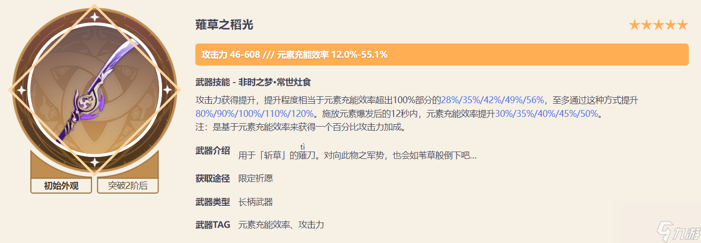 原神雷电将军突破材料有哪些（雷电将军武器怎么选）